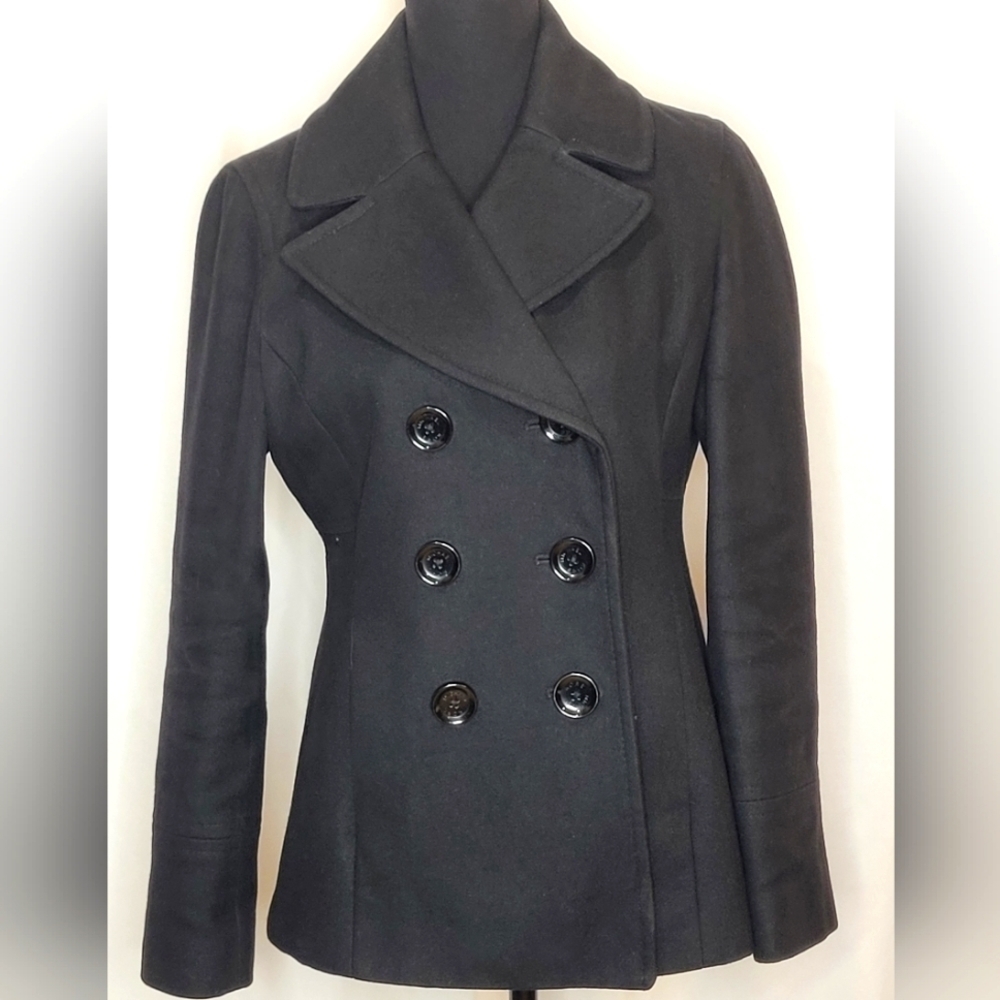 Michael Kors Black Peacoat - Size S - Picture 2 of 12